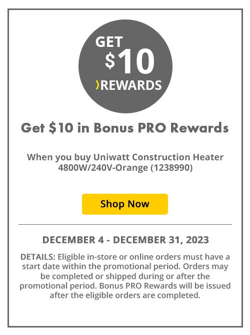 Get 10 $ in bonus pro rewards